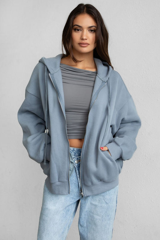 Simple things jacket(french blue)
